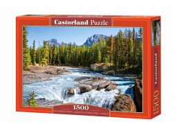 Puzzle 1500 jasper national park canada castor