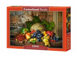 Puzzle 1500 still life with fruits owoce gdańsk