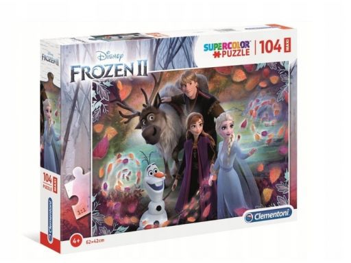 Puzzle 104 maxi super frozen 2 anna elsa sven