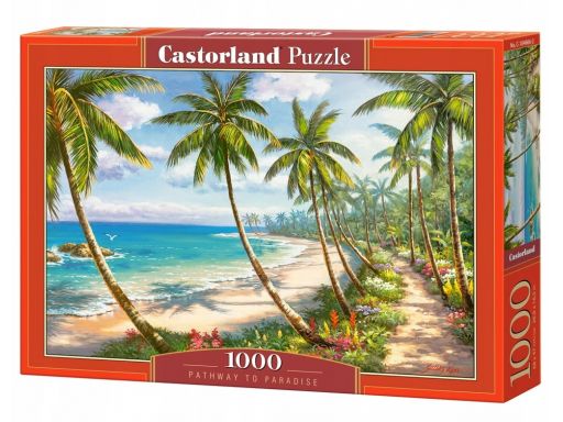 Puzzle 1000 pathway to paradise plaża castor