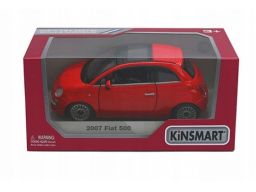 Kinsmart metal samochód 2007 fiat 500 1:28