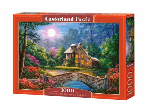 Puzzle 1000 cottage in the moon garden chatka
