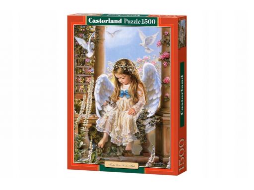 Puzzle 1500 tender love anielska miłość castor