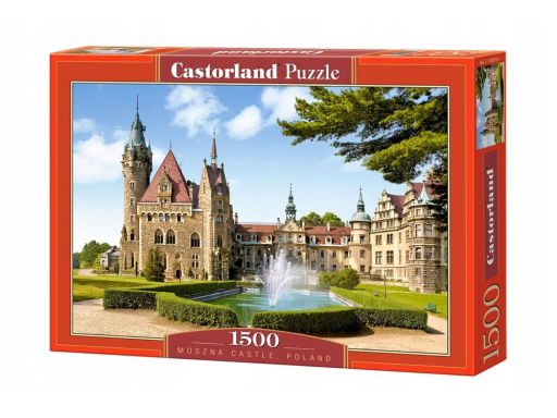 Puzzle 1500 moszna castle zamek moszna castor