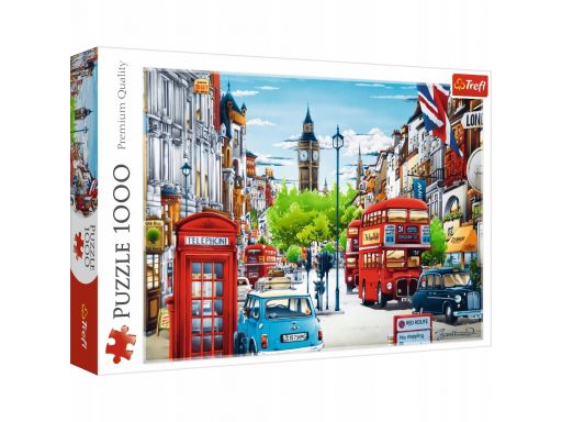 Puzzle 1000 ulica londynu trefl