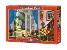 Puzzle 1000 doorway room view widok z okna castor