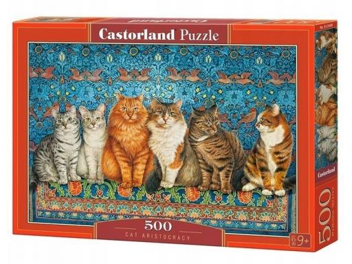 Puzzle 500 cat aristocracy kocia szlachta castor