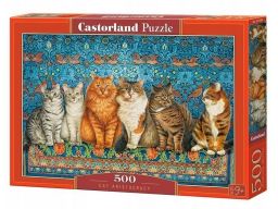 Puzzle 500 cat aristocracy kocia szlachta castor