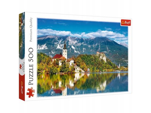 Puzzle 500 bled słowenia trefl