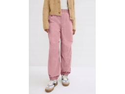 B.P.C spodnie dziewczęce modne różowe r.140