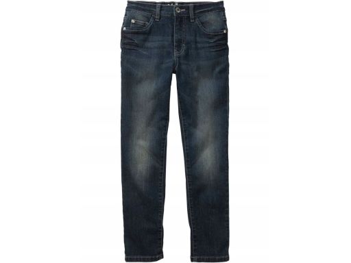 B.P.C spodnie jeansy granatowe chłopięce r.128