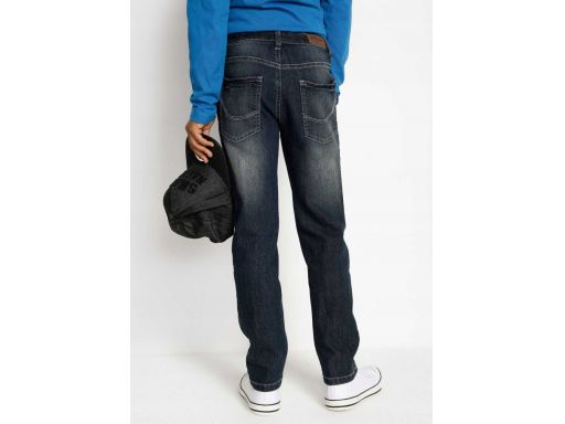 B.P.C spodnie jeansy granatowe chłopięce r.128