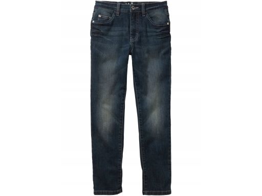 B.P.C spodnie jeansy granatowe chłopięce r.128