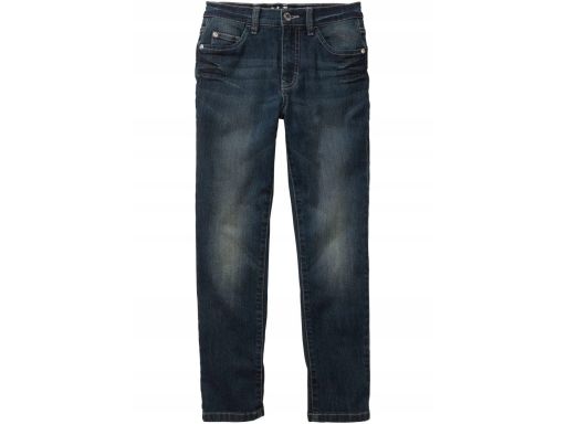 B.P.C spodnie jeansy granatowe chłopięce r.128
