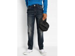 B.P.C spodnie jeansy granatowe chłopięce r.128