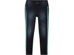 B.P.C spodnie jeansowe dziewczęce z lampasem r.116