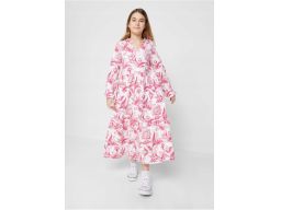 B.P.C sukienka młodzieżowa długa we wzory ^152/158