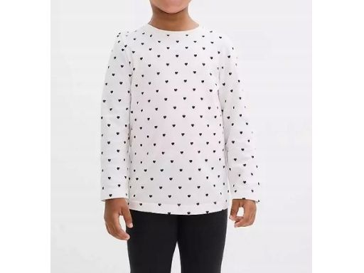 B.P.C 3-pak dziewczęcych bluzek we wzory r.104/110