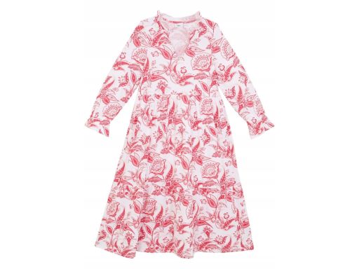 B.P.C sukienka młodzieżowa długa we wzory ^152/158