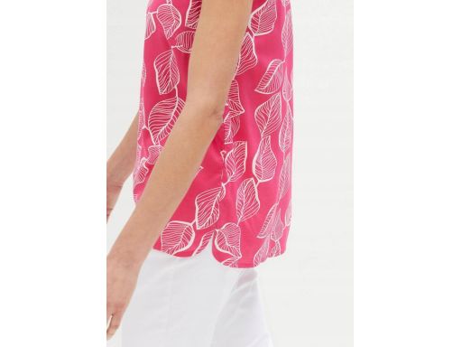 B.P.C top wzorzysty letni w liście r.38