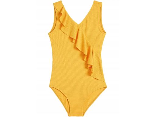 B.P.C kostium kąpielowy dziewczęcy pomarańczowy strukturalny ^176/182
