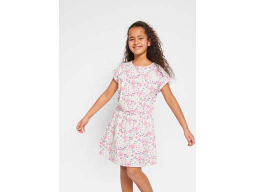 B.P.C sukienka dziewczęca w kwiatuszki 116/122.