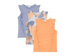 B.P.C 3-pak bluzek topów dziewczęcych 140/146.