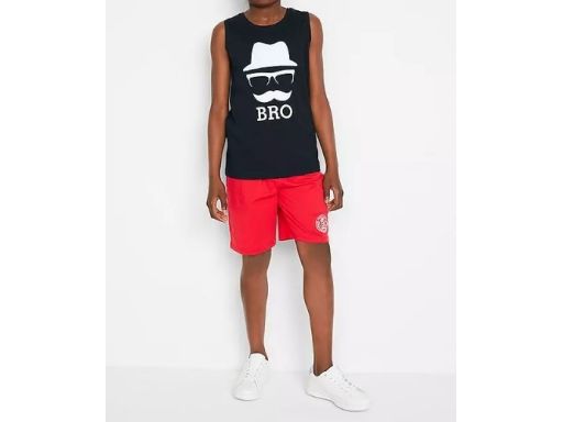 B.P.C komplet chłopięcy top i spodenki r.140/146