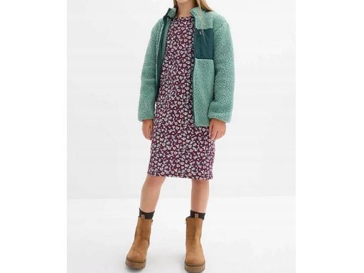 B.P.C sukienka dziewczęca bawełniana w kwiatuszki r.176/182