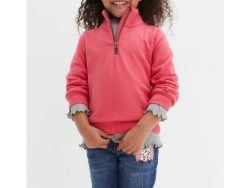 B.P.C dziewczęca bluza różowa na zamek r.164/170