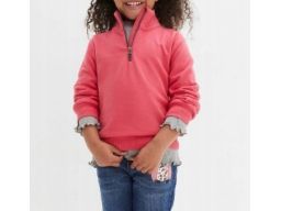 B.P.C dziewczęca bluza różowa na zamek r.164/170