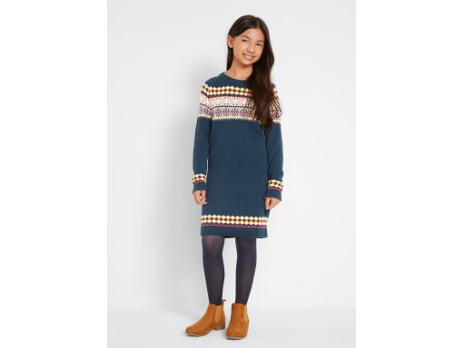 B.P.C sukienka dziewczęca dzianinowa r.128/134