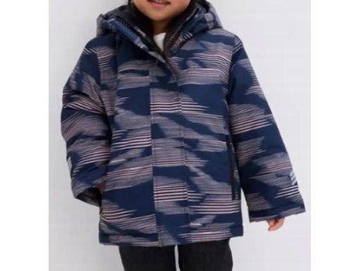 B.P.C dziecięca kurtka zimowa funkcjonalna we wzory 128/134.