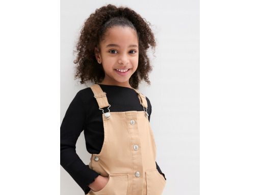 B.P.C sukienka ogrodniczka dziewczęca beżowa r.134
