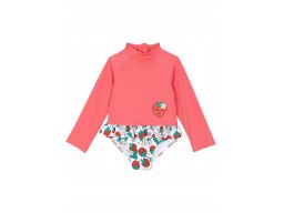 B.P.C kostium kąpielowy niemowlęcy w truskawki r.56/62