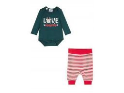 B.P.C 2-częściowy komplet niemowlęcy świąteczny 56/62.