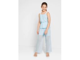 B.P.C Tan top i spodnie szyfonowe komplet ^170