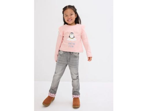 B.P.C dziewczęca bluzka długi rękaw różowa 116/122.