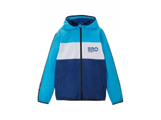B.P.C chłopięca kurtka wiatrówka z kapturem 152/158.