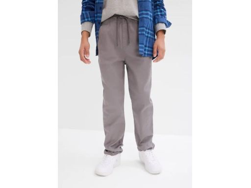 B.P.C spodnie chino szare chłopięce 164cm.