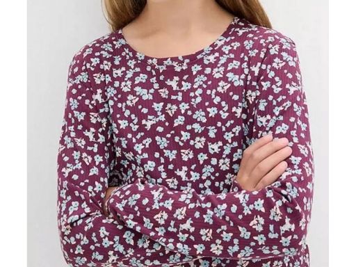 B.P.C sukienka dziewczęca bawełniana w kwiatuszki 164/170.