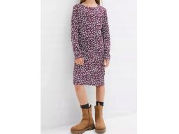 B.P.C sukienka dziewczęca bawełniana w kwiatuszki 164/170.