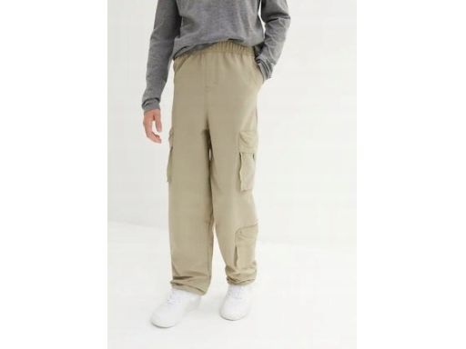 B.P.C spodnie cargo chłopięce jasne khaki r.158