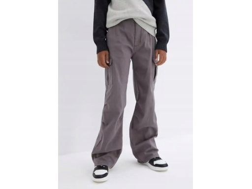 B.P.C spodnie chłopięce młodzieżowe szare r.158 cm