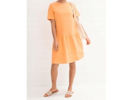 B.P.C sukienka shirtowa pomarańczowa 44/46.