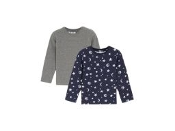 B.P.C 2-pak bluzki dziecięce bawełna nadruk r.140/146