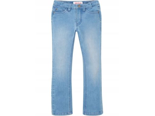 B.P.C spodnie jeansowe dziewczęce bootcut r.116