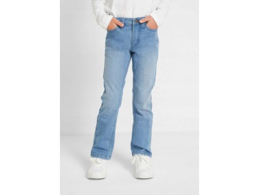 B.P.C spodnie jeansowe dziewczęce bootcut r.116
