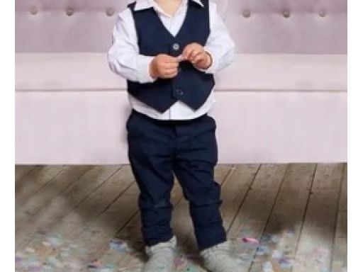 B.P.C 3-częściowy komplet niemowlęcy elegancki r.74