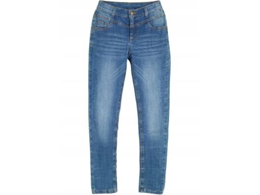AD312 spodnie jeansowe dziewczęce MODNE r.170